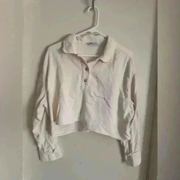 Size medium beige Zara top - Picture 1 of 2